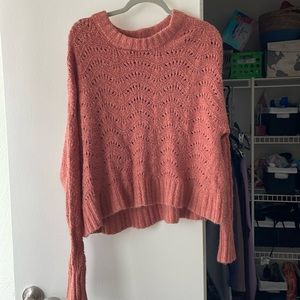 American Eagle Cropped Sweater